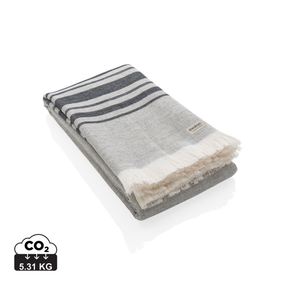 Logotrade promotional item picture of: Ukiyo Yumiko AWARE™ Hammam Towel 100 x 180cm